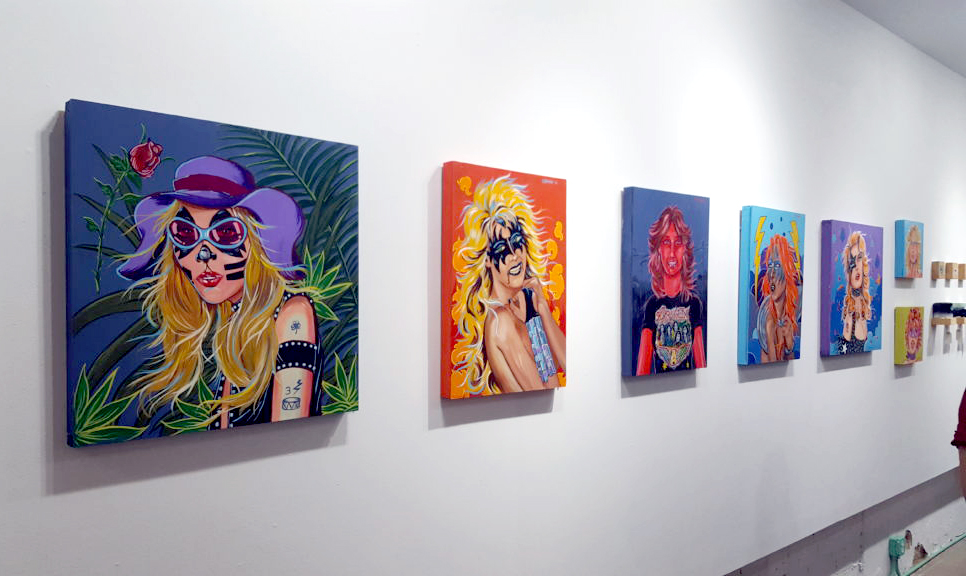The Antagonistas Dallas art show at {neighborhood} Gallery Joey