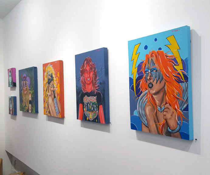 The Antagonistas Dallas art show at {neighborhood} Gallery Joey
