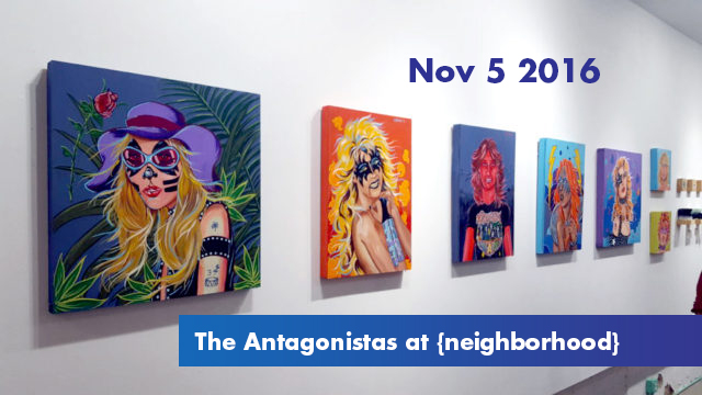 The Antagonistas Dallas art show at {neighborhood} Gallery