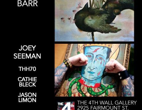 4th Wall Gallery with Glenn Barr, Laurie Lipton, THH70 and Jason Limon